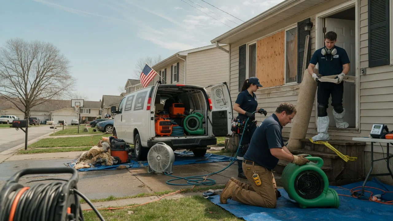 Water Damage Restoration in Hazen, ND near me
